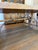 Rough Hewn Dining Table With Bench Seating For Sale In Nashville - Image 6 of 8