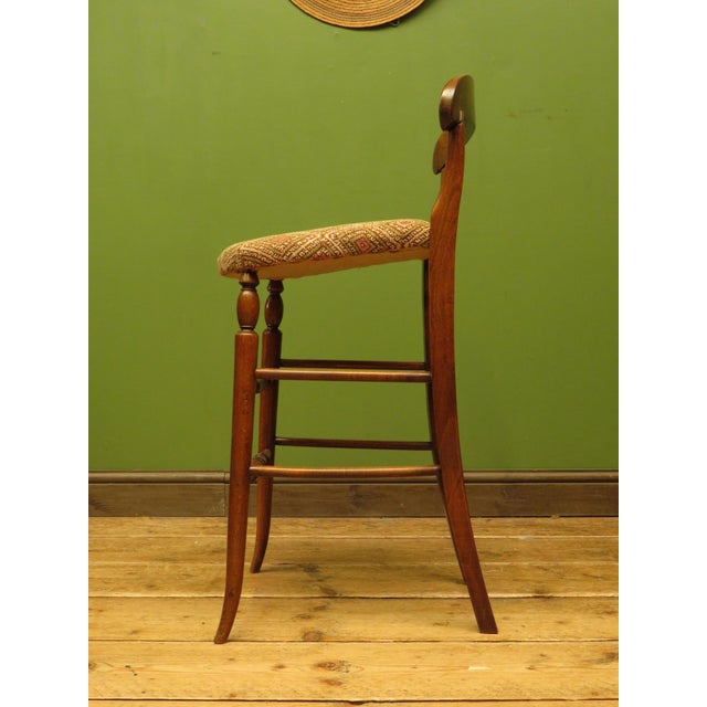 Antique Wooden Cello Stool, 1890s For Sale - Image 12 of 18