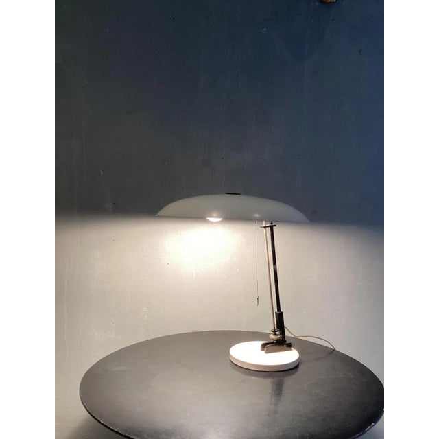 Industrial Dutch Table Lamp from Nedalo, 1950s For Sale - Image 4 of 9