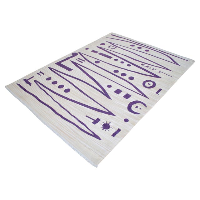 Paul Klee Paul Klee - Heroic Strokes of the Bow - Inspired Silk Hand Woven Area - Wall Rug 4′9″ × 6′3″ For Sale - Image 4 of 16