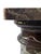 Vintage Neoclassical Rosso Levanto Marble Column Pedestal For Sale - Image 9 of 18
