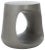 Vikki Concrete Accent Stool - Dark Gray For Sale - Image 10 of 10