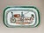 Toyo Hand Painted Embossed Horse and Carriage Porcelain Tray For Sale - Image 4 of 12