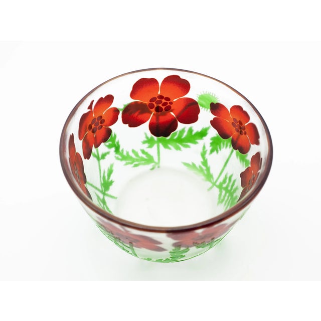 Mid-Century Modern Swedish Glass Bowl by Paul Hoff for Kosta Boda, 1980s For Sale - Image 3 of 6