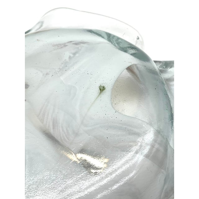 Vintage Iridescent Glass Bowl by Hans Jürgen Richartz for Mathildenhütte, 1970s For Sale - Image 14 of 16