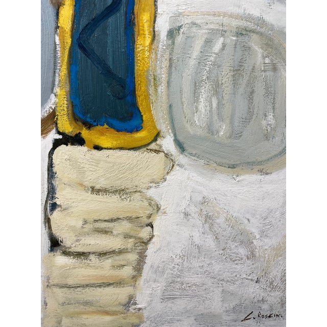 Contemporary Abstract Original Oil Painting on Canvas For Sale - Image 11 of 12