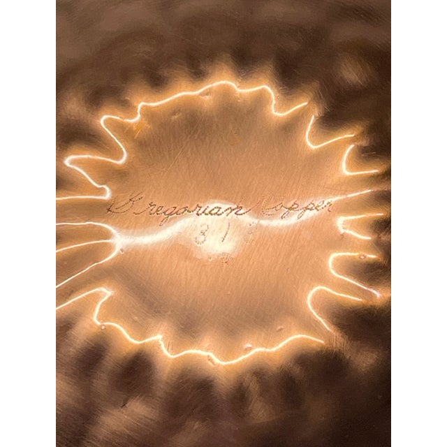 Gregorian Copper Bowl Pattern 313 For Sale In New York - Image 6 of 7