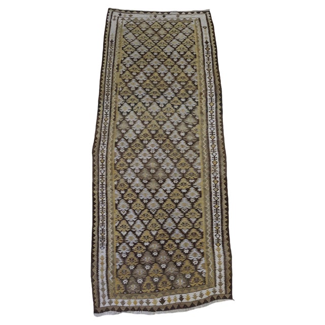 Caucasian Kilim Rug, 1920s For Sale