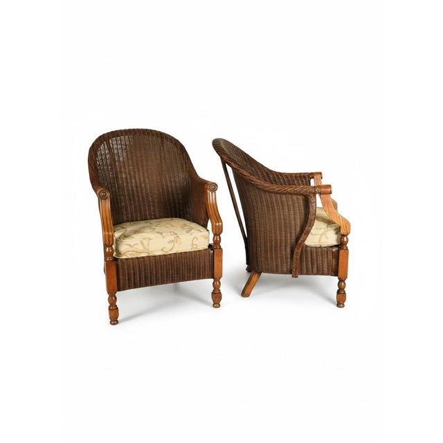 Zeppelin Lloyd Loom Chairs by W. Lusty & Sons, 1931, Set of 2 For Sale - Image 18 of 18