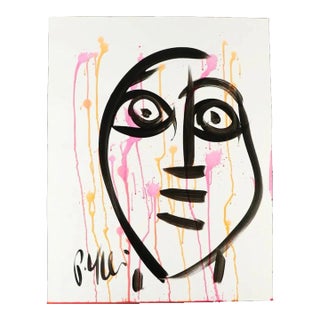 Peter Keil Abstract Portrait For Sale