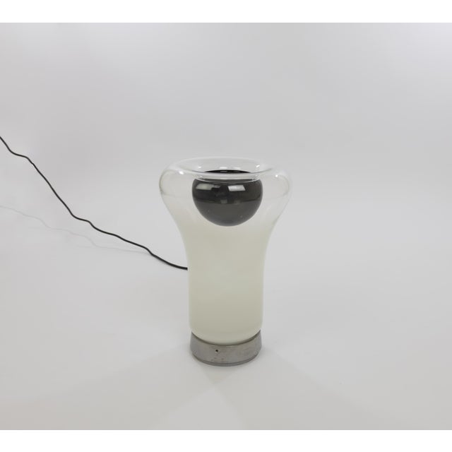 Artemide Saffo Table Lamp by Angelo Mangiarotti for Artemide, 1960s For Sale - Image 4 of 8