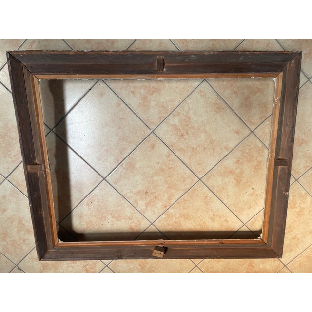 Baroque-Rococo Frame for a Mirror or Painting in Wood, 1950s For Sale - Image 13 of 14