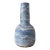 Abstract Motif Bottle Vase in Blue and White For Sale