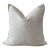 French Chenille Pillow With Down Feather Insert For Sale