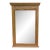 Cooper Classics Rectangular Wall Mirror With Carved Ivy Detail For Sale