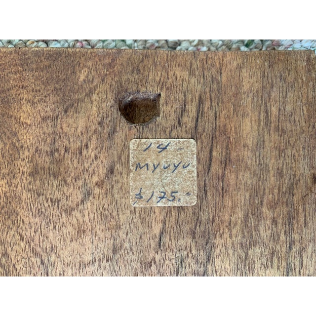 Late 20th Century Vintage Mayan Wood Panels, Set of 2 For Sale - Image 9 of 9