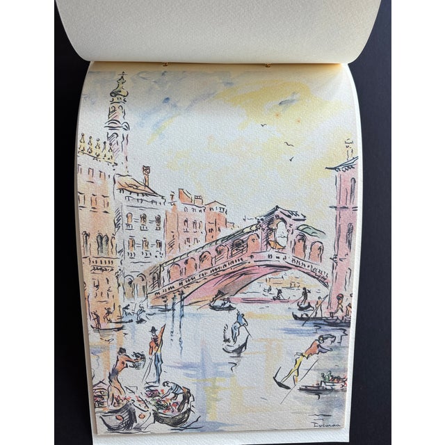 Complete Portfolio of 14 Venetian Color MCM Prints by Antonio Lucardo Reproduction For Sale - Image 12 of 18