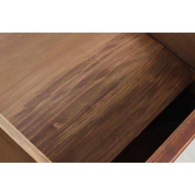Bench Made Walnut 3 Drawer Huntboard Sideboard For Sale In Philadelphia - Image 6 of 14