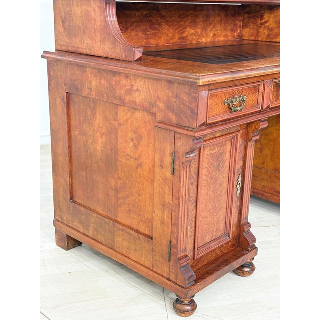 Antique Gründerzeit Writing Desk, 1880 For Sale - Image 18 of 18