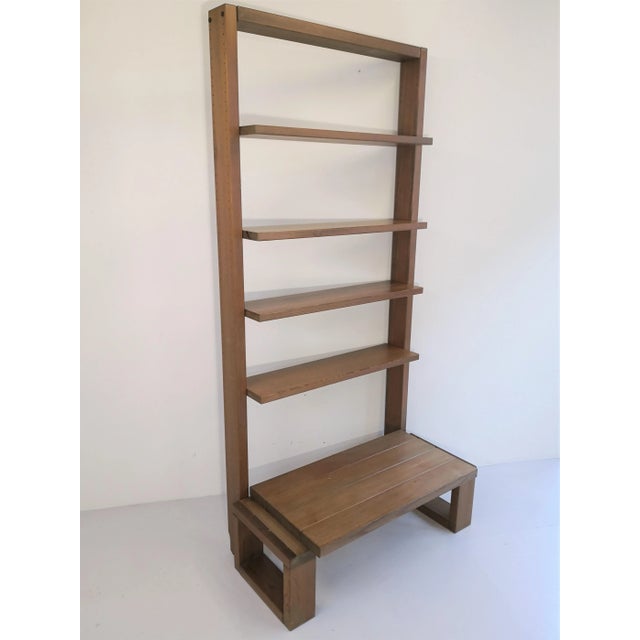 1970s Vintage French Wooden Shelf, 1970s For Sale - Image 5 of 8
