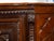 Brown Italian 19th Century Walnut Hall Bench with Carved Back and Large Volutes For Sale - Image 8 of 12
