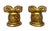 Neoclassical 1960s Italian Neoclassical Gilded Bookends - a Pair For Sale - Image 3 of 6
