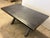 Industrial Bid Daddy's Antique Metal Dining Table For Sale - Image 3 of 12