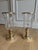 1990s Vintage Ralph Lauren Home Glen Plaid Crystal and Silver Metal Hurricanes – A Pair For Sale - Image 5 of 6