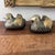 Japanese Fine Antique Pair Gilt Bronze Mandarin Duck Screen Holders A fine pair (2) of Japanese antique hand cast gilt...