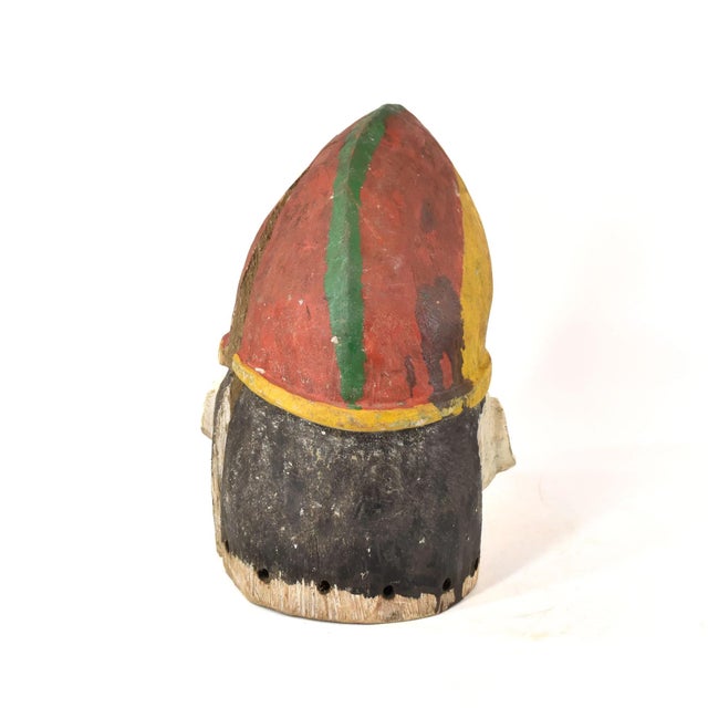 Early 20th Century Early 20th Century Yoruba Gelede Mask Nigeria For Sale - Image 5 of 7