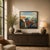 "How Deep Is Your Love?", Oil Painting, Framed Art by Van Ness 29"x29"x2" framed art. Great for a coastal, beach house or...