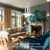 This spectacularly large mid-century Murano chandelier is a commanding statement piece of lighting art, attributed to the...