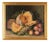 French School Artist, Still Life with Melon & Peaches, Oil Painting on Canvas, Early 20th Century, Framed For Sale