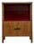 Brazilian Modernist Bookcase in Red Lacquered Wood, 1950s For Sale