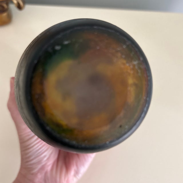 Nancy Daum Cameo Glass Vase For Sale - Image 12 of 12