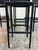 Black Matteo Grassi Sistina Leather Bar Stools, Set of Four For Sale - Image 8 of 12