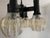 Mid-Century Modern Four-Light Chandelier with Glass Shades from Svetila Kozole, Yugoslavia, 1975 For Sale - Image 16 of 18