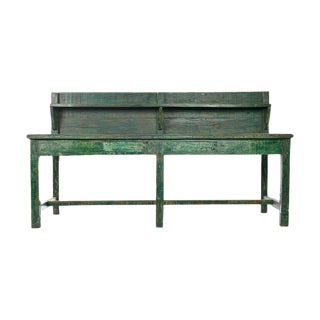 Skated Wooden Work Table, 1940s For Sale