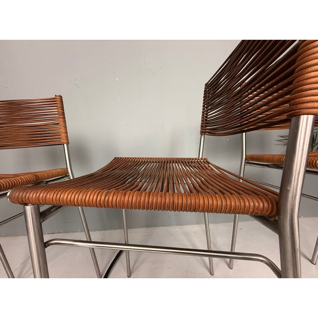Miss B Bar Stools by Tito Agnoli, Italy, 1997, Set of 3 For Sale - Image 17 of 18