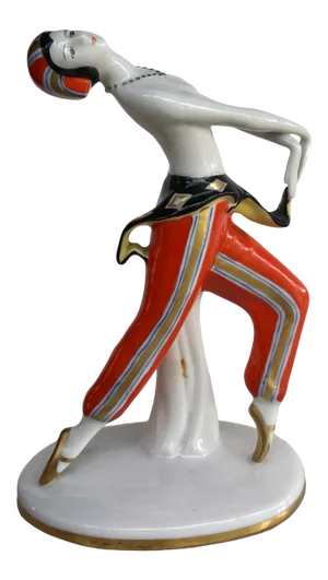 William Goebel Art Deco Ballet Russe Style Dancer Figurine