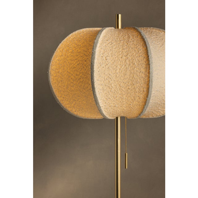 Mitzi Alexandra 20 in. 1 Light Floor Lamp in Aged Brass Finish For Sale - Image 13 of 15