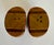 Mid-Century Modern 1970s Organic Modern Wood Salt & Pepper Shakers With Striped Inlay For Sale - Image 3 of 8