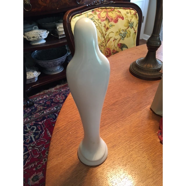 Red Wing Pottery Mid 20th Century Red Wing Pottery Virgin Mary Figurine For Sale - Image 4 of 4