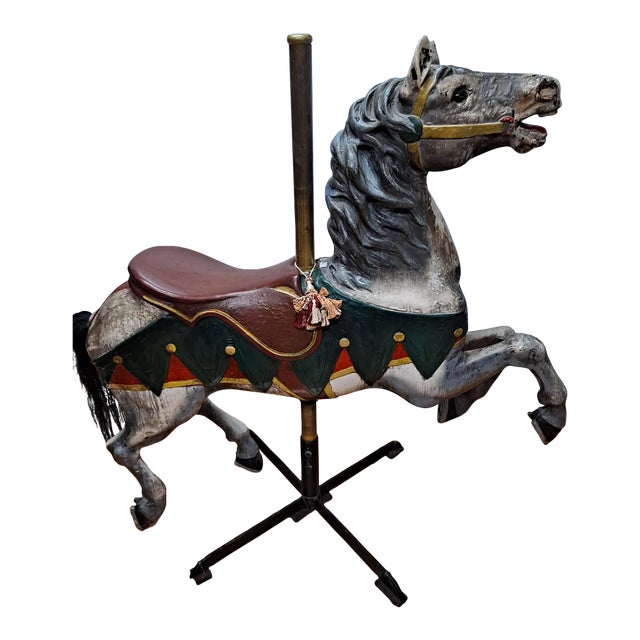 Original Gustav Dentzel Carousel Horse For Sale