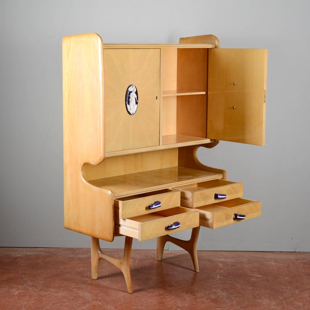 Vintage Living Room Sideboard by Vittorio Dassi, 1950s For Sale - Image 11 of 18