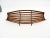 Brown Mid-Century Teak Wooden Fruit Basket by Auböck, Austria, 1950s For Sale - Image 8 of 9