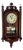 Walnut Drop Dial Wall Clock, 1860 For Sale
