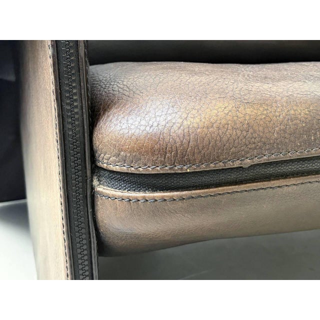 Vintage DS-125 Three-Seater Sofa by Gerd Lange for de Sede, 1980s For Sale - Image 10 of 18