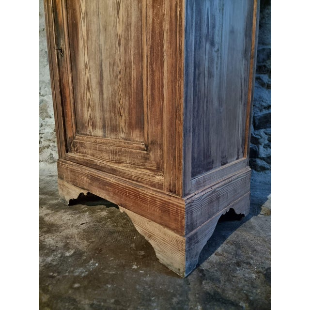 Antique Rustic French Pine Cabinet, 1800s For Sale - Image 4 of 16