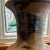 Mid 20th Century Mid Century Art Studio Large Brown Drip Glaze Stoneware Vase Artist Signed "Philip" For Sale - Image 5 of 13
